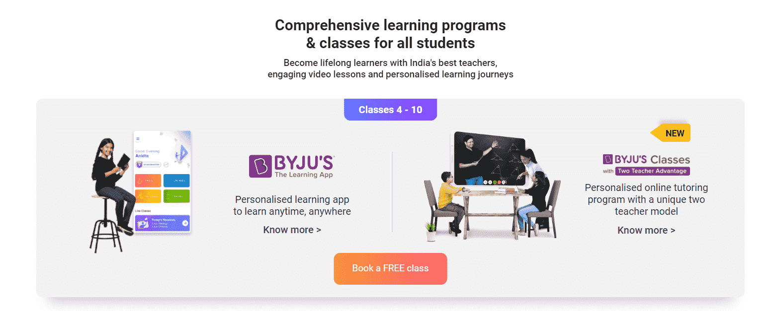 Top 10 byju's competitors in 2022 - Five Knowledge